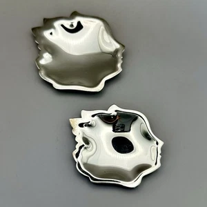Gabrielle De Vecchi Sterling Silver Phoemina Profile Trinket Dish Ere Collection - Picture 1 of 14