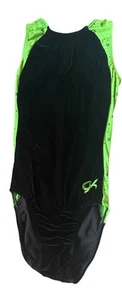 GK Elite Mädchen AXS Erwachsene extra klein schwarz und grün gepunktet Trikot - Bild 1 von 8