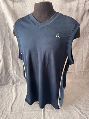 Nike Air Jordan полета синий баскетбольная футболка мужчин XL без рукавов Майкл Джордан - Изображение 1 из 4