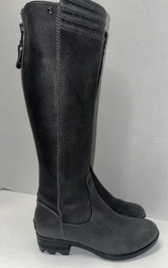 300 $ Sorel Danica hoher Stiefel LEDER WASSERDICHT grau anthrazit Größe 6 - Bild 1 von 9