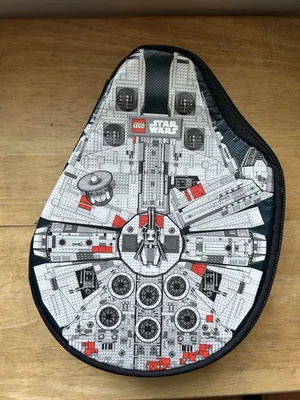 Lego Star Wars Halcón Milenario Minifigura de Almacenamiento con Cremallera Estuche Bolsa Foto 1 de 4