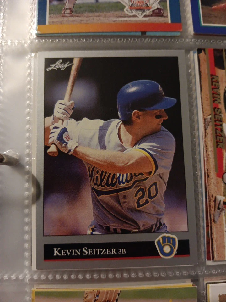 1992 Leaf - #399 Kevin Seitzer No Dot - Image 1 of 1