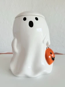 Target Bullseye Playground Ghost Halloween Ceramic Jar Canister 2025 - Picture 1 of 2