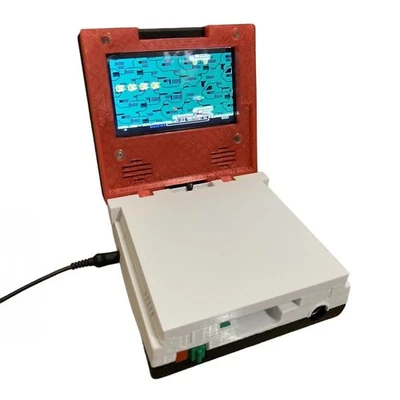 Custom PC Engine LT Style Console IPS LCD Speaker Mod DIY Vintage Gaming - Image 1 of 4