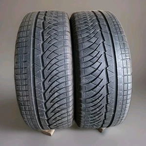 2 X MICHELIN 225 55 18 (102V) TYRE PILOT ALPIN PA4 MATCHING PAIR 2255518 - Picture 1 of 8