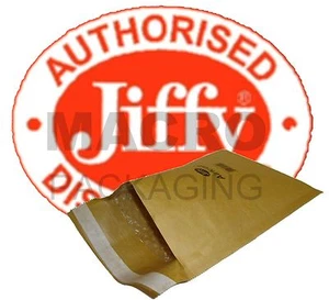 100 "Jiffy" Beutel gepolsterte Umschläge JL4- (Gold) - Bild 1 von 1