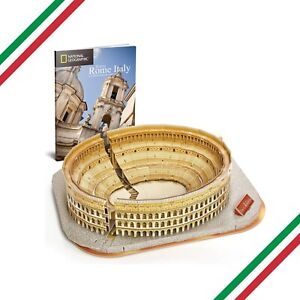 Puzzle 3D Colosseo con Libretto National Geographic, Modellismo Architettonico