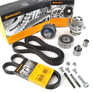 CONTI Zahnriemensatz + Keilrippenriemen für AUDI A3 A6 VW Golf V VI 1.6 2.0 TDI - Bild 1 von 5