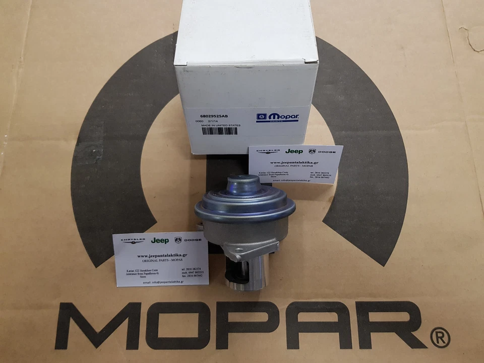 EGR Valve Jeep Liberty Cherokee KK 2.8crd 2008-2010 New OEM Mopar 68317959AA - Image 1 of 1