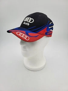 Neuw.# Audi Sport Auto Racing # Flammen Basecap Kappe Schirmmütze # Vintage 90er - Picture 1 of 7