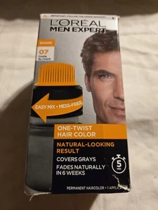 Loreal Herren Expert One Twist Permanent Haarfarbe #07 L/M Dunkelblond Dam Box - Bild 1 von 5