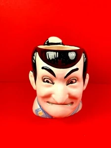 VINTAGE JAPANESE KABUKI SIGMA THE TASTE SETTER COFFEE MUG CUP - Picture 1 of 11