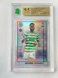 2020-21 Topps UEFA Merlin Chrome ODSONNE EDOUARD Refractor Rookie RC #94 MNT 9.5 - Picture 1 of 2