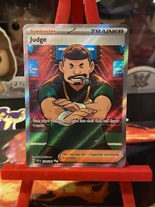 Pokémon TCG Judge Scarlet & Violet: Paldean Fates 228/091 Holo Ultra Rare - Picture 1 of 2