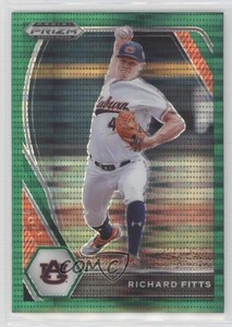 2021 Panini Prizm Draft Picks Green Pulsar Prizm Richard Fitts #PDP183