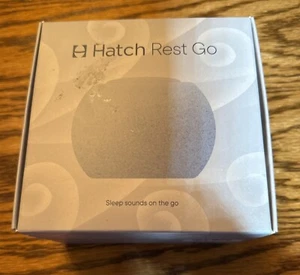 Hatch Babies and Kids' Rest Go Portable Sound Machine - Slate New In Box Sealed - Picture 1 of 6