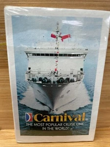Vintage 1970s Carnival Cruise Lines New Sealed Deck of Playing Cards! - Picture 1 of 4