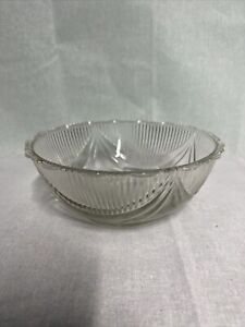 Early American Pressed Glass Jenkins Bowl