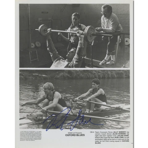 Rob Lowe Autograph Signed Photograph Cover