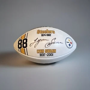 Lynn Swann Steelers Signed 4 Time Super Bowl Champion Football JSA 🔥 - Picture 1 of 6