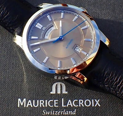 Elegante Maurice Lacroix - Pontos „DayDate“; VP: 1.990,- EUR - Bild 1 von 4