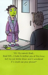 Funny ANY OCCASION Card FOR ANYONE, Brad Pitt by American Greetings + Envelope - Picture 1 of 4