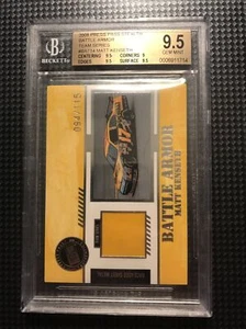 Matt Kenneth Battle Armor Sheet Metal #’d BAT 14 BGS 9.5 Gem Mint Press Pass - Picture 1 of 4