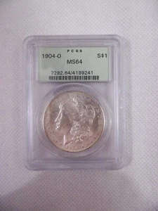 1904-O PCGS gegradet MS-64 Silber Morgan Dollar unzirkuliert - Bild 1 von 2