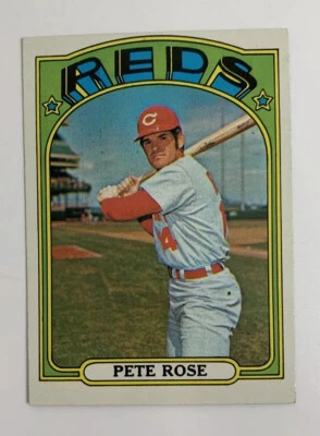 Tarjeta de béisbol 1972 Topps Pete Rose # 559 Cincinnati Reds Foto 1 de 2