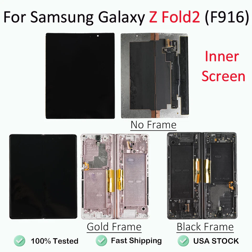 OEM OLED per Samsung Galaxy Z Fold2 5G F916U/W/B sostituzione schermo display LCD - Immagine 1 di 1