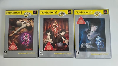 Fatal Frame Project Zero 1 2 3 The Best Playstation 2 PS2 Japan NTSC-J Complete - Image 1 of 4