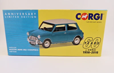 CORGI TOYS * AUSTIN MINI MK1 COOPER S * 60 YEARS OF CORGI * 1:43 * OVP * LIMITED - Bild 1 von 4