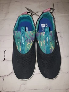 Speedo - Junior Aquaskimmer Mädchen Wasserschuhe - schwarz, Größe Medium 2-3 - Bild 1 von 6