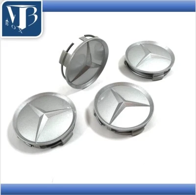 Original Mercedes R107 560SL set of 4 wheel covers for manhole cover hub cover - Image 1 of 3