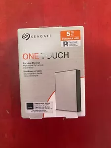 Seagate One Touch 5TB STKC5000401 2.5" USB 3.0 Portable External HDD New Sealed! - Picture 1 of 2