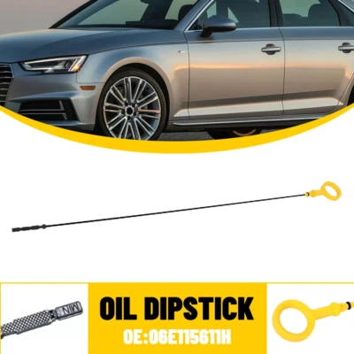 OIL LEVEL CHECK DIPSTICK FOR 08-18 AUDI A4 A5 S4 S5 A6 A7 A8 Q5 SQ5 Q7 3.2L 3.0T - Image 1 of 4