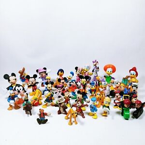 Vintage Disney Figures 40+ Mickey Minnie Daisy Donald Googy Pluto and More (mt2)