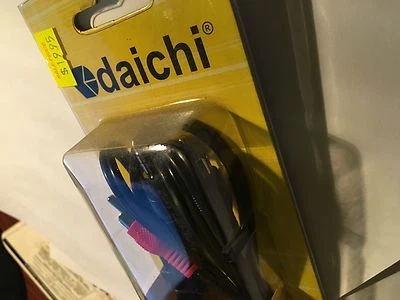 Stereo Audio Adaptor Lead 3.5mm Stereo Plug to 2x RCA Stereo Plugs x1.5 metre - Image 1 of 3