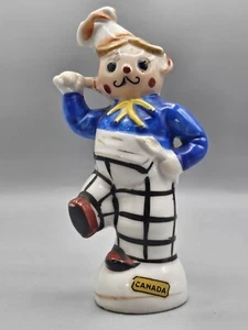 Vtg Handpainted Canada Souvenir Chef Baker Clown Ceramic Japan SUPER RARE - Imagen 1 de 7