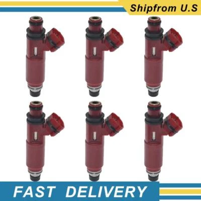 6X Fuel Injector MD357267 For 2001-2002 Mitsubishi Montero 3.5L V6 195500-3970 - Изображение 1 из 4