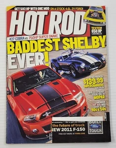 PV) Hot Rod Magazine May 2011 Chevrolet Ford Dodge Mopar - Imagen 1 de 14