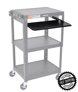 Bandeja de teclado extraíble AVJ-KB complemento para carros metálicos AVJ y UCMT 18,75"x12"x0,75" - Imagen 1 de 4