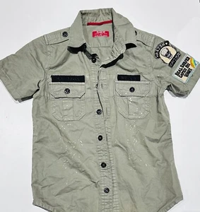 TRENDY BOYS SHORT SLEEVED SHIRT BY RARE AGE 6 EXCELLENT CONDITION - Picture 1 of 3