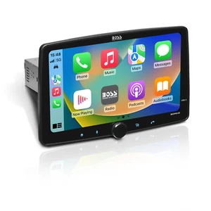 BOSS Audio Systems BCPA12 12” Single Din Car Stereo - CarPlay, Android, No DVD - Picture 1 of 5