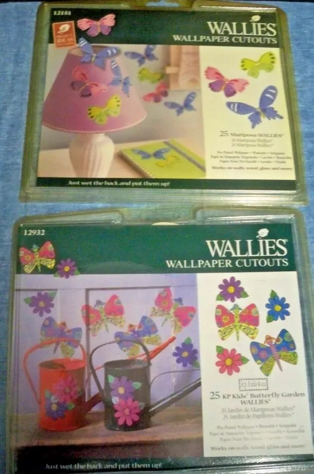 Wallies 12932 K.P. Kids Butterfly Garden Wallpaper Cutout. Delivery