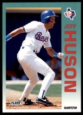 1992 Fleer Jeff Huson Baseball Cards #308