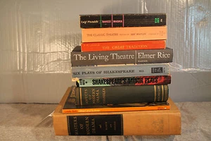9  books Classic Theatre Aspects of Modern Drama Naked Masks Shakespeare decor - Picture 1 of 5