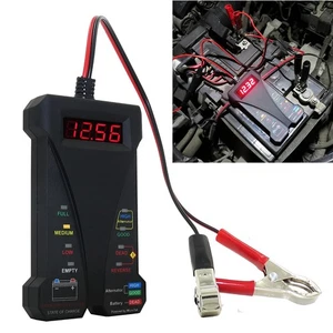 Professional Car Digital Battery Tester Voltmeter Charging System Analyzer Tool - Picture 1 of 7