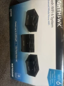 Netgear Nighthawk Dual-band AX1500 3-Pack (MK6W) MR60 Mesh Wifi Router-new - Picture 1 of 6
