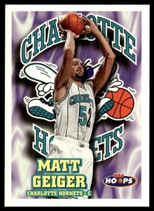 1997-98 Hoops Matt Geiger Charlotte Hornets #214 - Picture 1 of 2